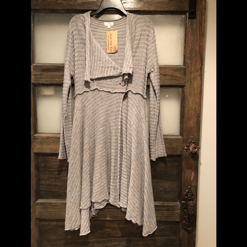 NWT Gray Cardigan